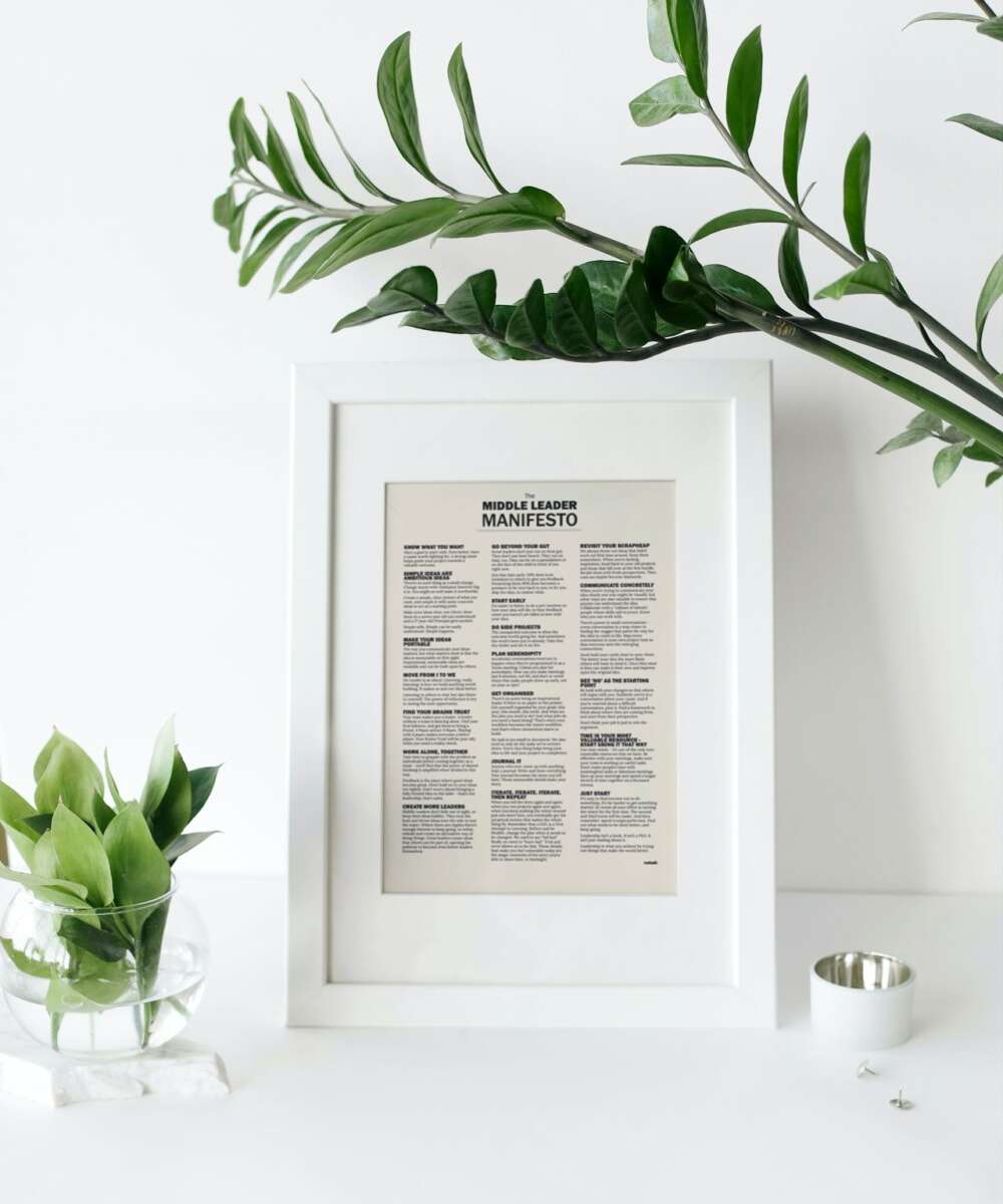 What you promise matters: make your manifesto
